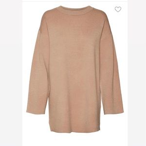 NWT Vero Moda Goldneedle Crewneck Longline Sweater